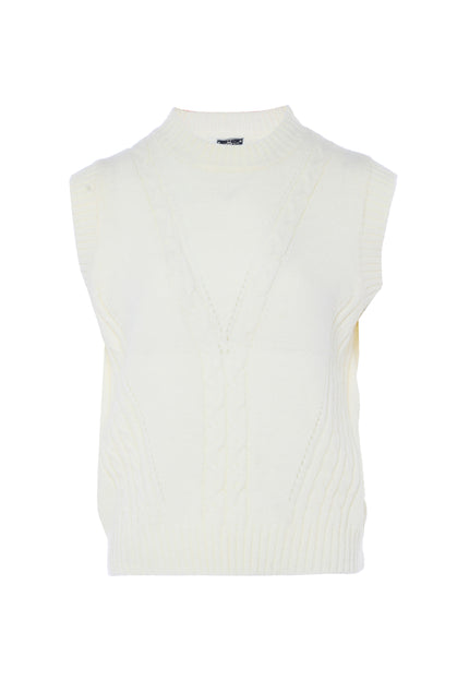 Dreimaster maritim Women's Knit Sweater Vest