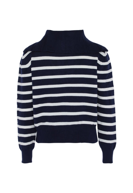 Dreimaster maritim Women's Sweater With Stripes