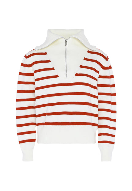 Dreimaster maritim Women's Sweater With Stripes