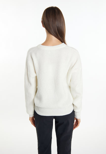 Usha white label Women's Knitted Sweater