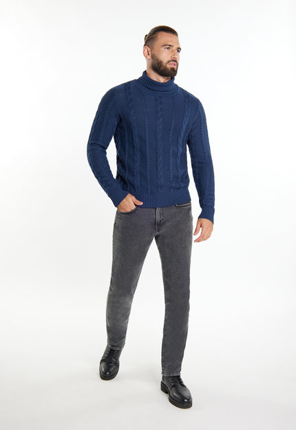 DreiMaster Vintage Men's Turtleneck Sweater