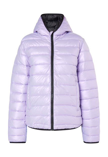 Mymo Women's Shiny Quilted Jacket