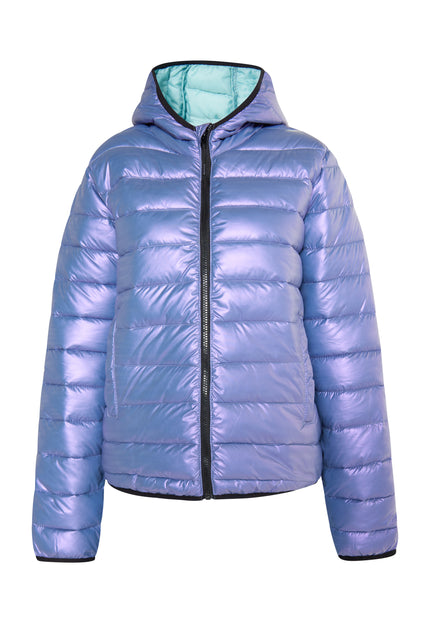 Mymo Women's Shiny Quilted Jacket