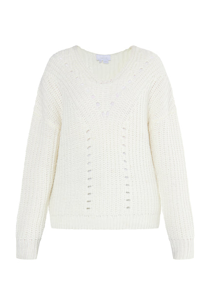 Usha white label Women's Knitted Sweater