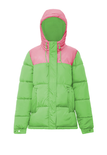 Libbi Damen Wattierte Steppjacke