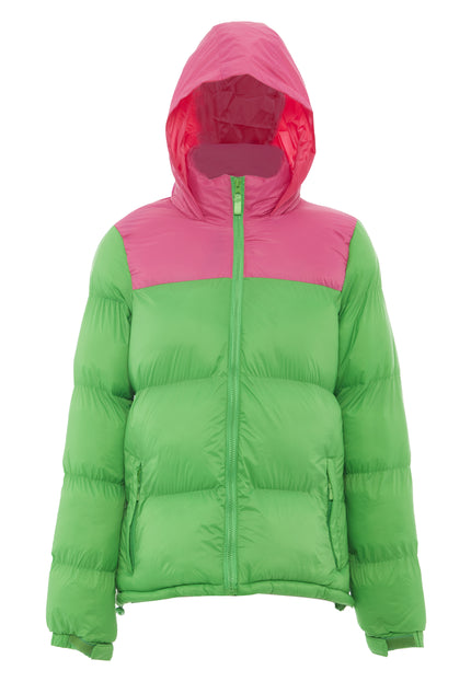 Libbi Damen Wattierte Steppjacke