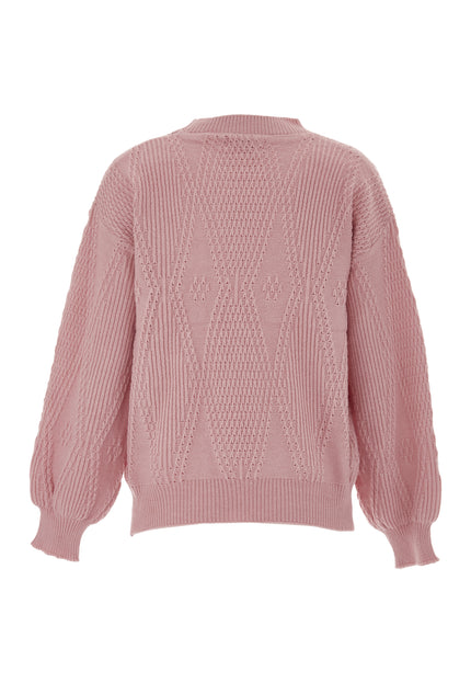 Swirly Women's Knitted Sweater