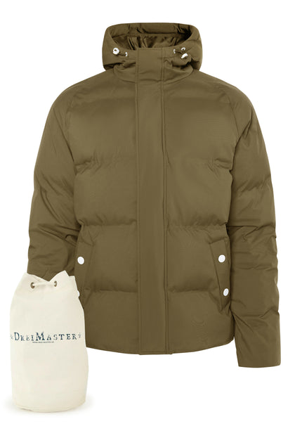 Dreimaster maritim Herren Anorak + Einkaufstasche - Set