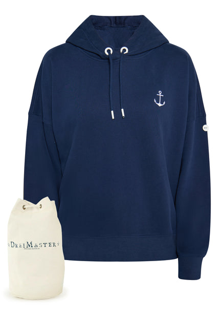 Dreimaster maritim Women's Hoodie + Shopping Bag - Set