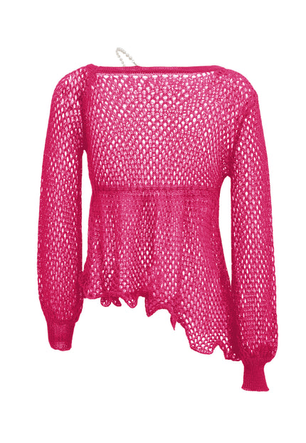 Swirly Women's Knitted Sweater