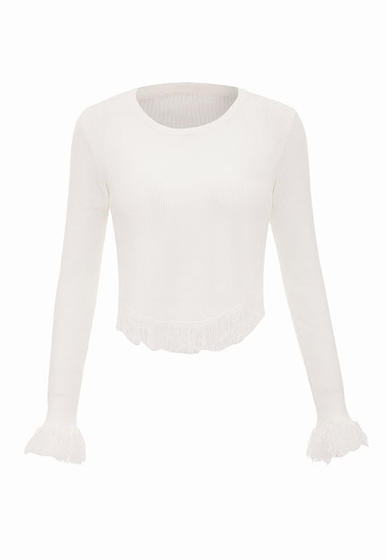 Swirly Women's Knitted Sweater