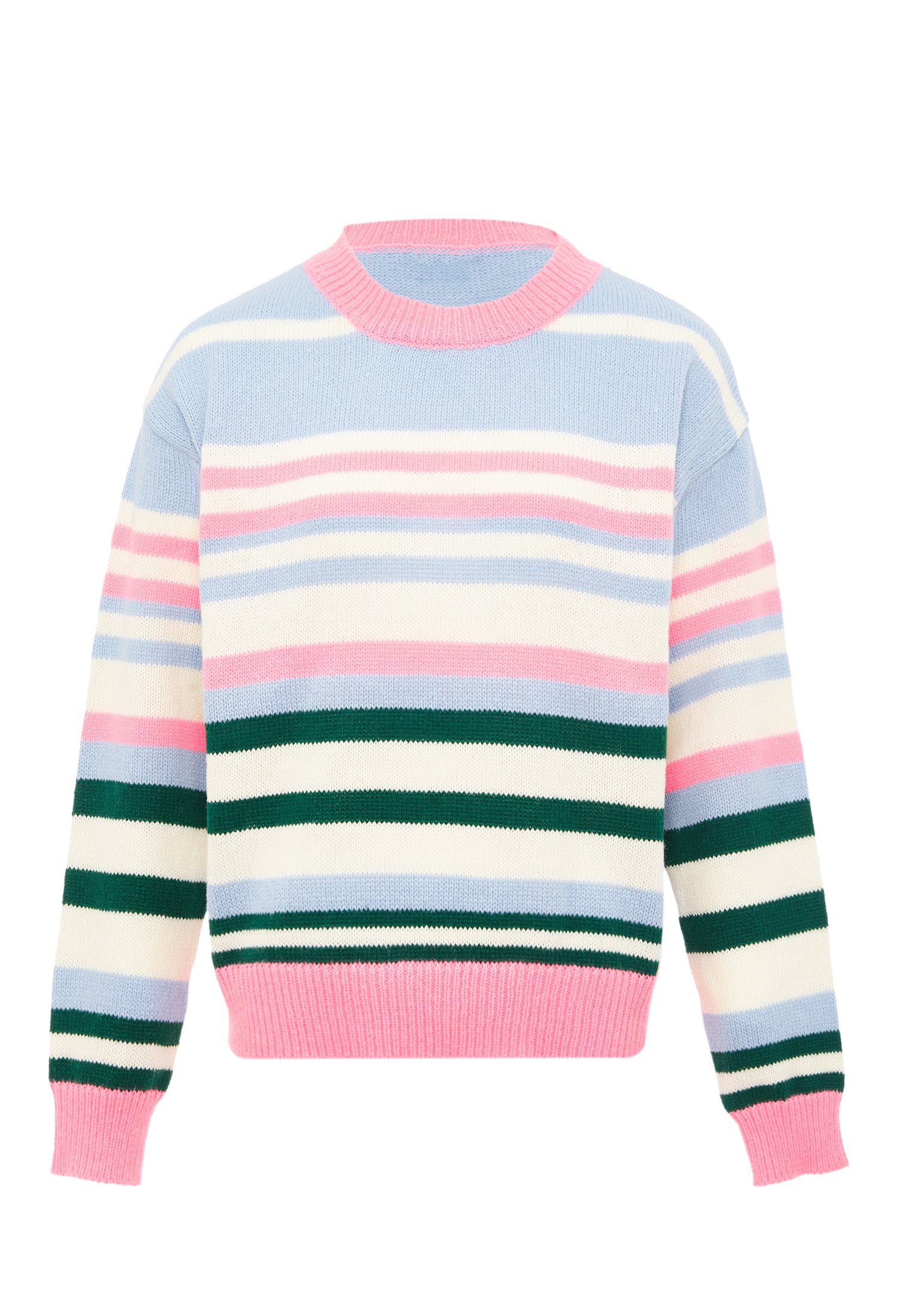 Pink Multi-Color Stripes