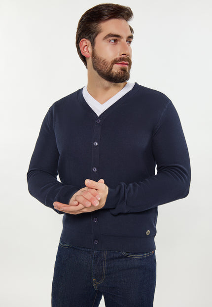 Dreimaster maritim Men's Cardigan