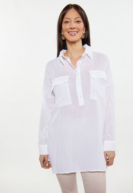 Usha white label Women's Blouse