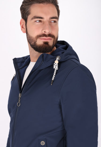 Dreimaster Maritim Herren Softshell Blouson