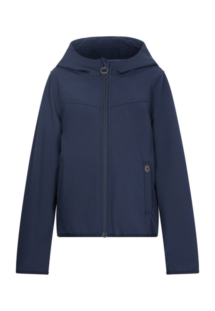 Dreimaster Maritim Mädchen-Softshell-Blousonjacke