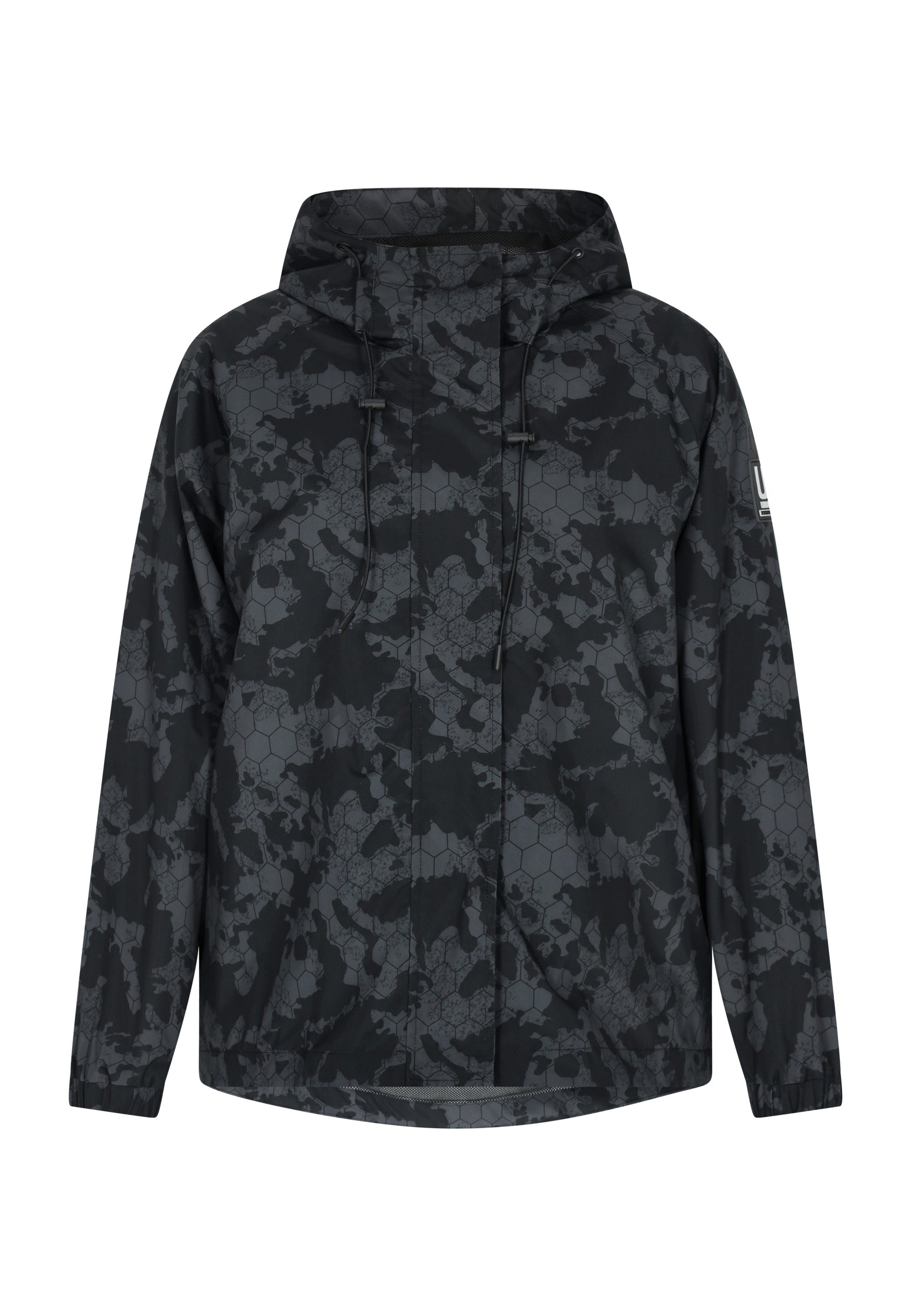 Dark Gray Black Camouflage