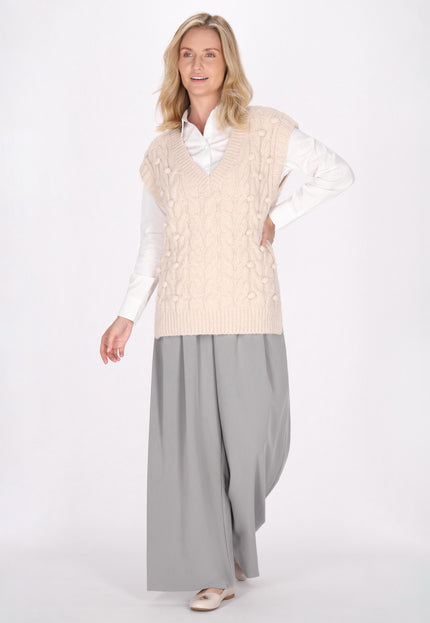 Usha White Label Damen Sweater-Weste