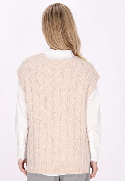 Usha White Label Damen Sweater-Weste