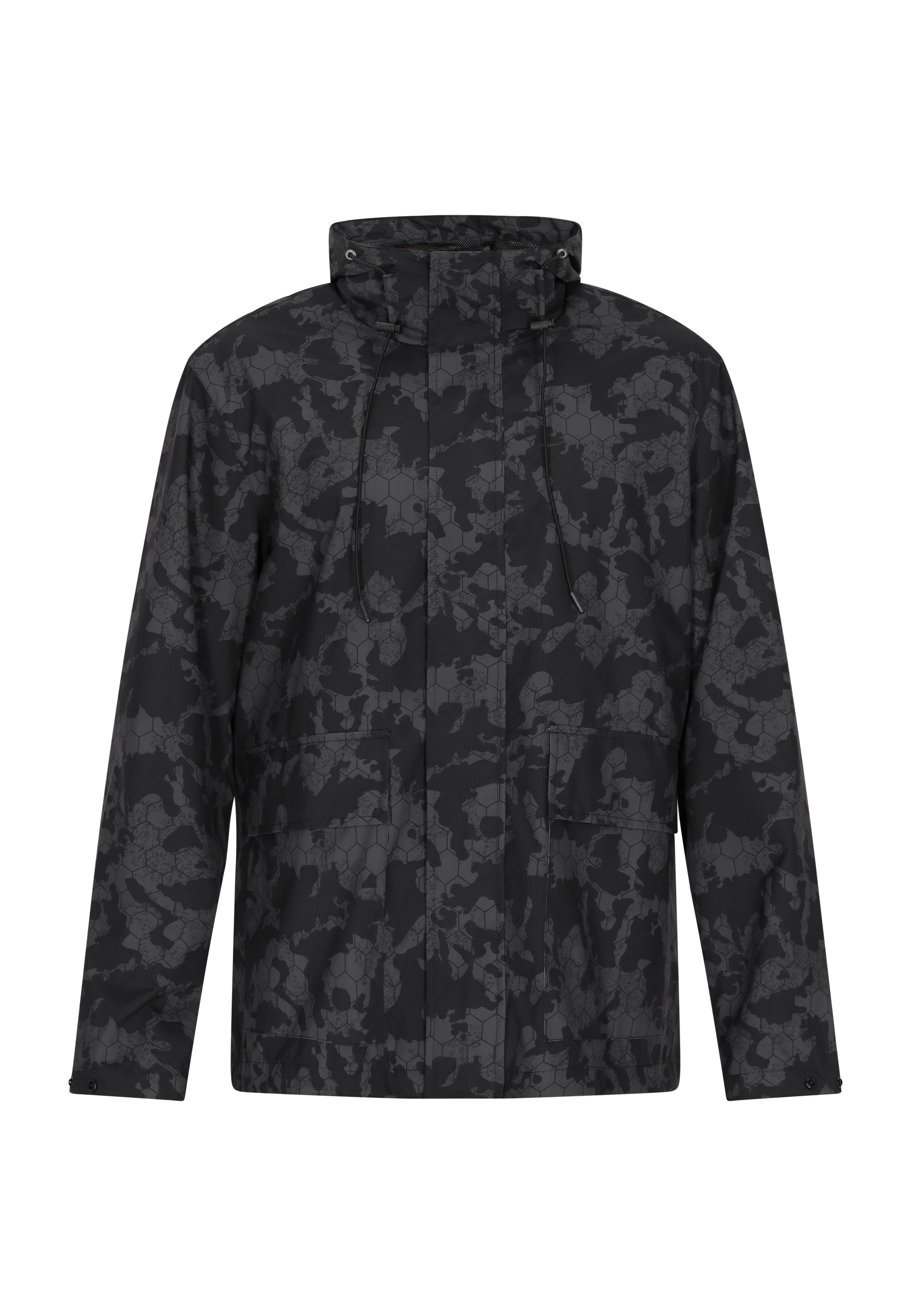 Dark Gray Black Camouflage