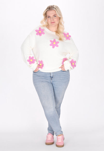 myMo Damen Plus Size Pullover