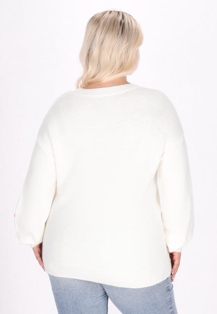 myMo Damen Plus Size Pullover