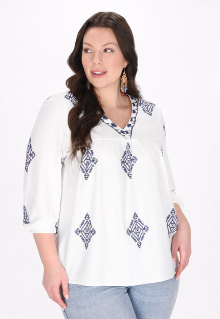 usha FESTIVAL Women's Plus Size Blouse