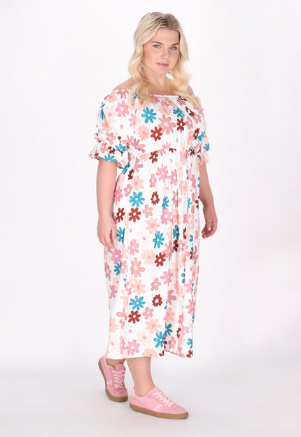 myMo Damen Plus Size Kleid