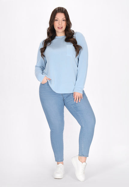 usha Kobiety Bluzka Plus Size