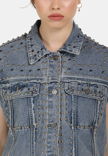 Mymo rocks Women's Denim Vest